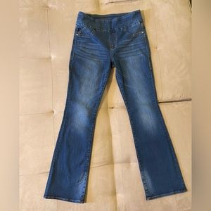 Rock & Republic Slimming Fever Pull-on Jeans Size 14, Bootcut/Flare